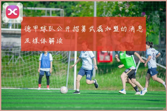 德甲球队公开招募武磊加盟的消息及媒体解读